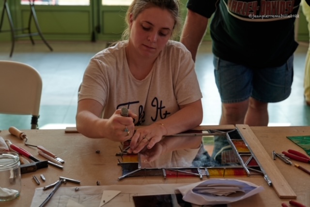 Initiation à la technique du vitrail et du fusing, 5 demi-journées – Image 3
