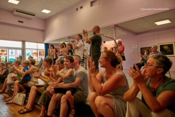 INAUGURATION DU FESTIVAL : 18h sous le préau derrière la mairie,18h30 au Foyer rural