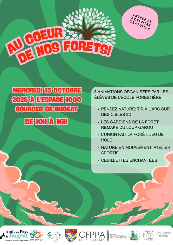 Au cœur de nos forêts avec les élèves de l’école forestière de Meymac