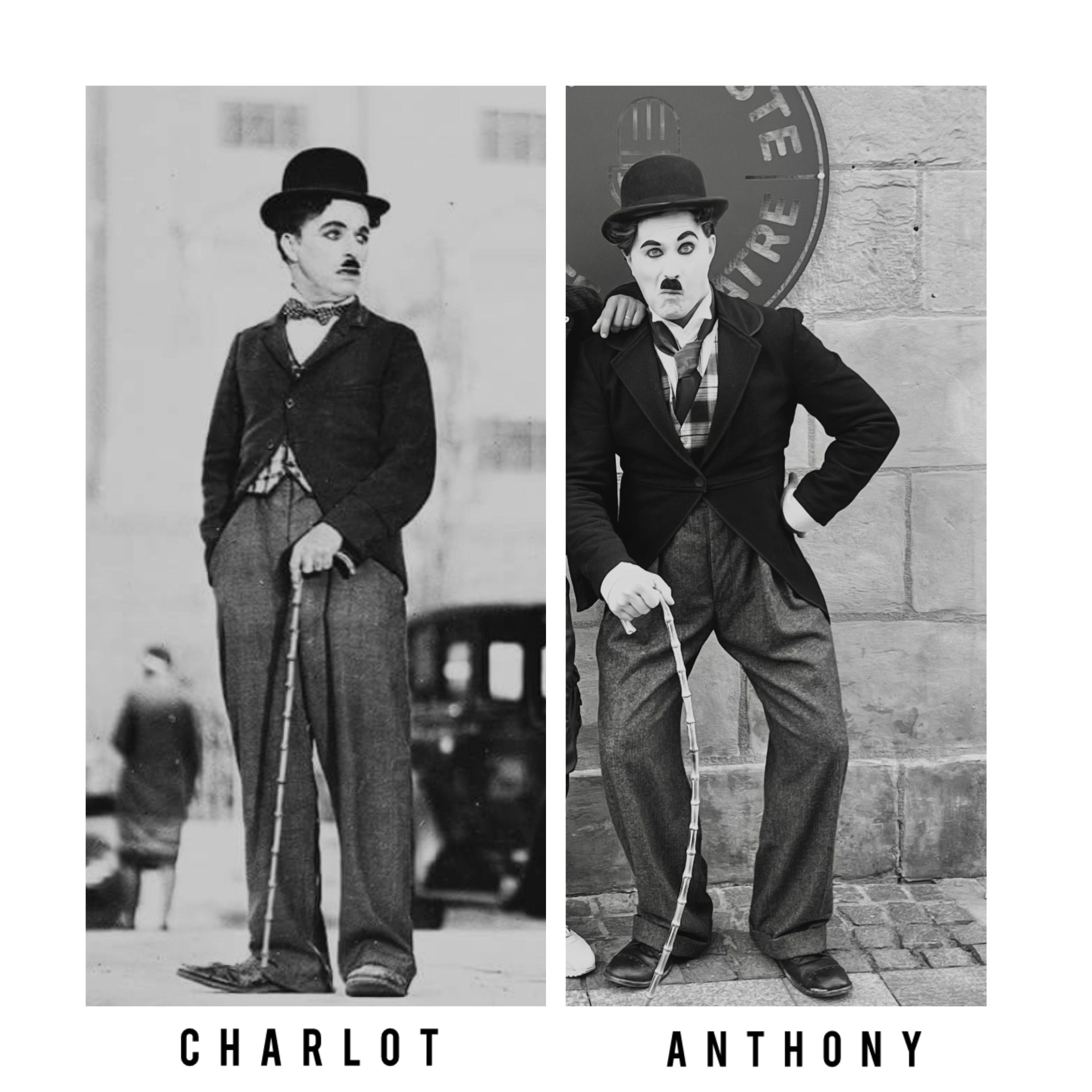 "Dans la peau de Charlot" Charlie Chaplin par Anthony Champeil